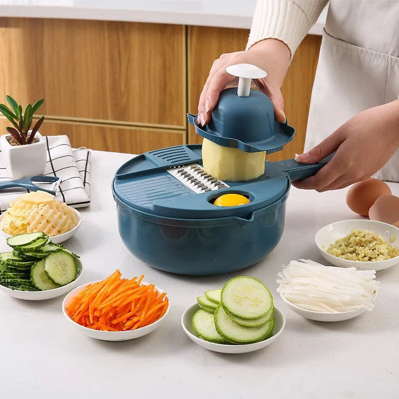 1pc Green/Blue/Pink Manually Cut Shred Grater Salad Vegetable Chopper Carrots Potatoes For Kitchen Convenience Vegetable Tools Shop1103816097 Store