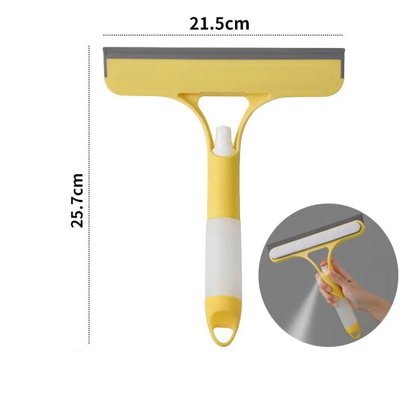 3-in-1 Window Scraper – Streak-Free Cleaning with Squeegee & Scraper!