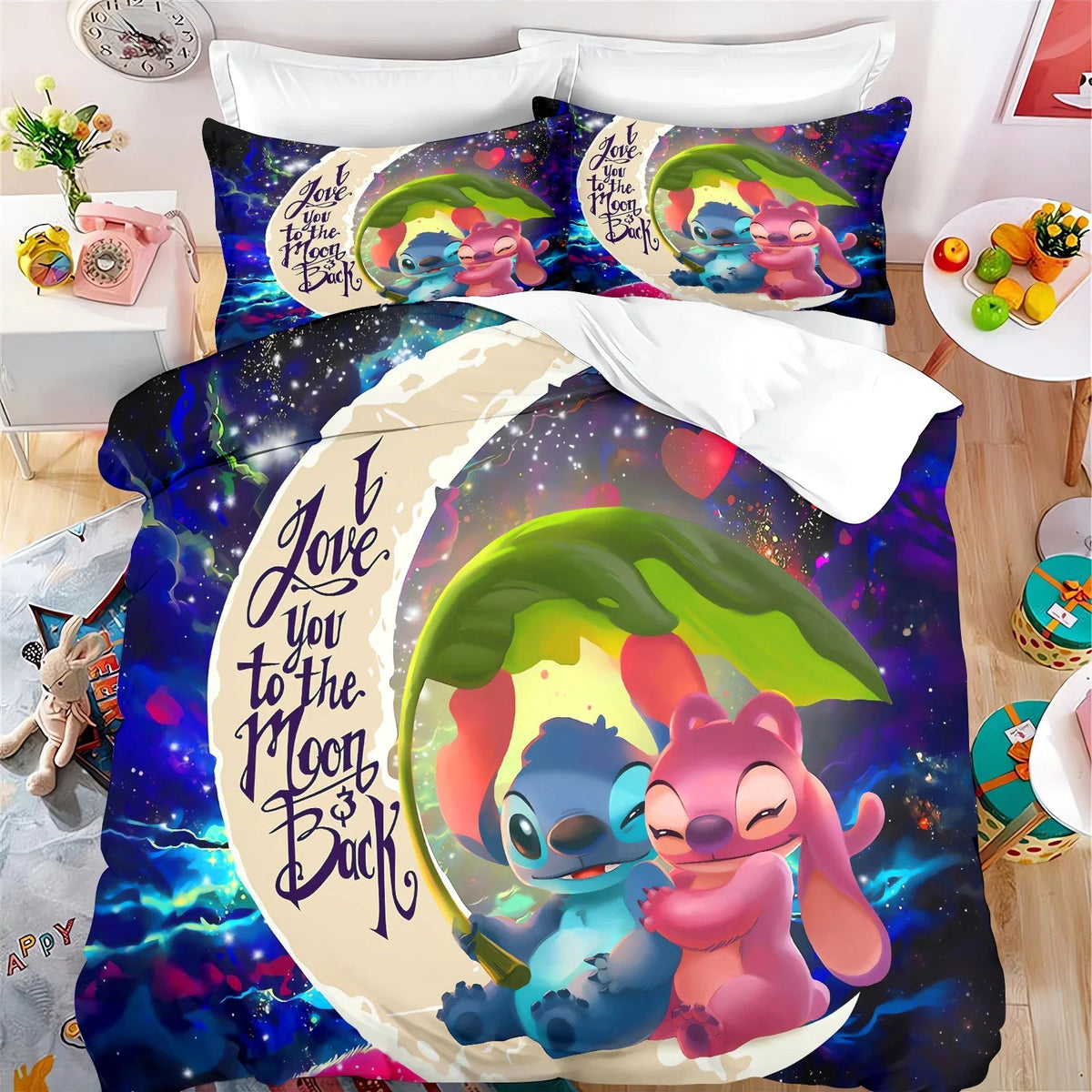 MINISO Cartoon Duvet Cover Set - 3 Pcs, Printed, Home Shop1103502001 Store