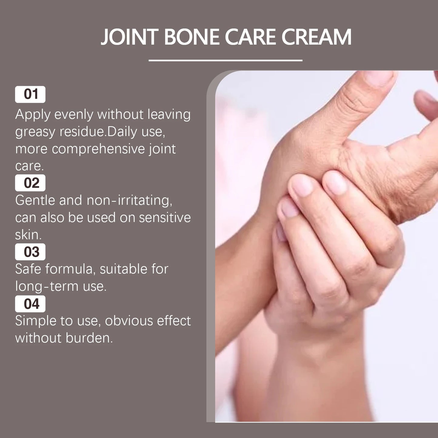 Bee Venom Cream for Joint and Muscles Soothing Leg Skin Reduce Itchiness Strengthen Barrier Moisturizing Knee Body Massage Cream