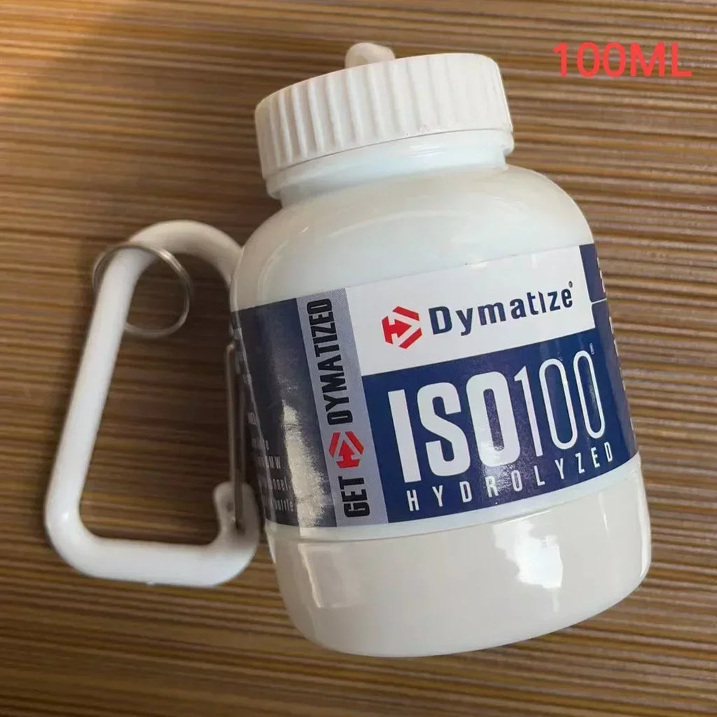 Mini Portable Protein Powder Key Chain