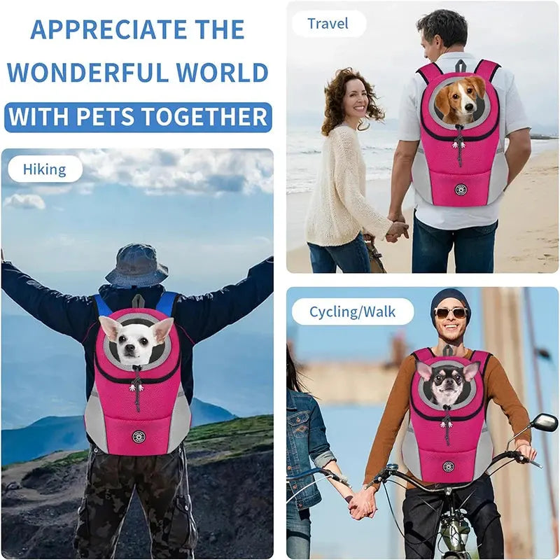 Pet Dog Carrier Backpack Puppy Carrier Front Pack for Small Medium AliExpress