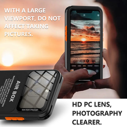Outdoor Swimming Underwater Photography Universal Dropproof and Dustproof IP68 Waterproof Phone Case for iPhone16/15Pro/14/13/12
