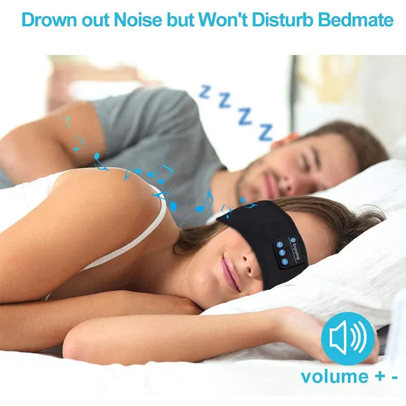 Oracluxe Eye Mask with Wireless Bluetooth Headset Headband Stone's Store