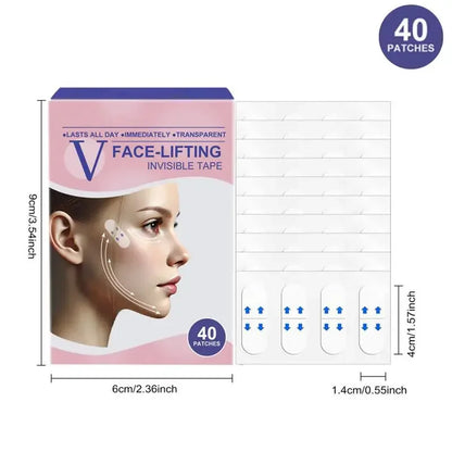 VLift™ Invisible Tape ✨ — Instant Slim Face Effect