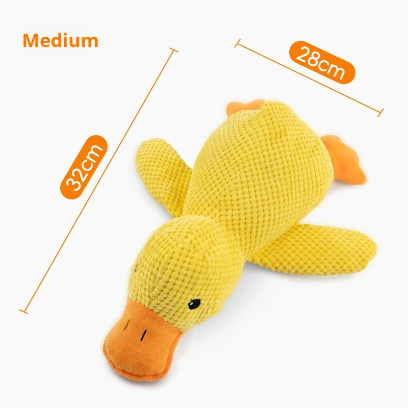 Plush Duck Dog Toy Bite Resistant Sound Relief Chew Shop1103846354 Store