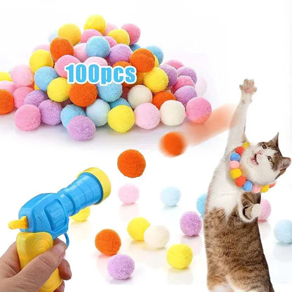 Cat Toys Interactive Launch Training Toy For Pet Kitten Creative Mini