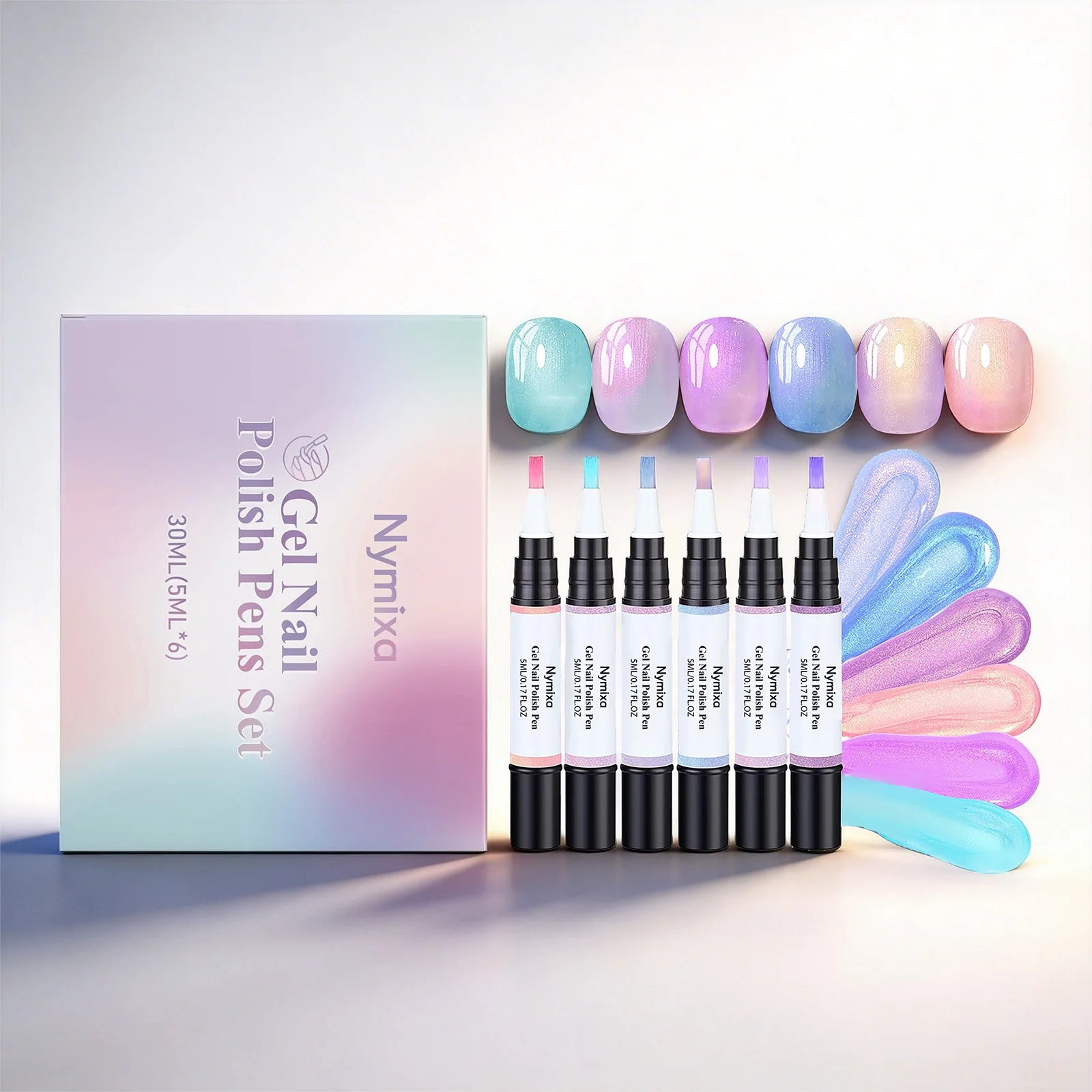 GlamGel™ Nail Pen Set 💅✨ — Salon Nails in One Easy Step