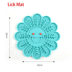 Fish Shape Silicone Lick Mat - Slow Feeding Food Bowl for Pets CDDMPET Official Store