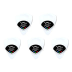 2-in-1 Guitar Picks Tuner Digital Electronic Tuner Acoustic Guitar Tuner for Acoustic Electric Guitar Bass Mandolin PRO Club Global Store