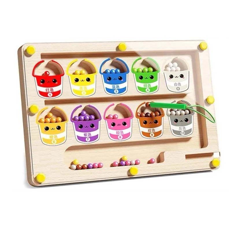 Children's Magnetic Maze - Early Education Puzzle