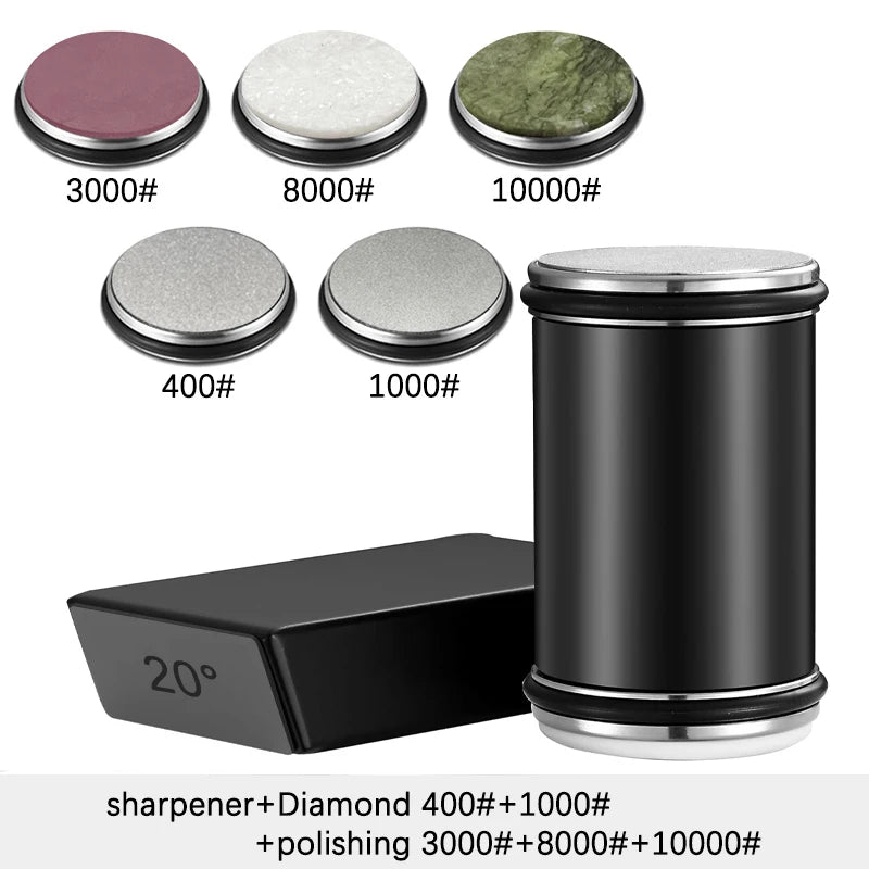Razor Ready: Magnetic Rolling Knife Sharpener