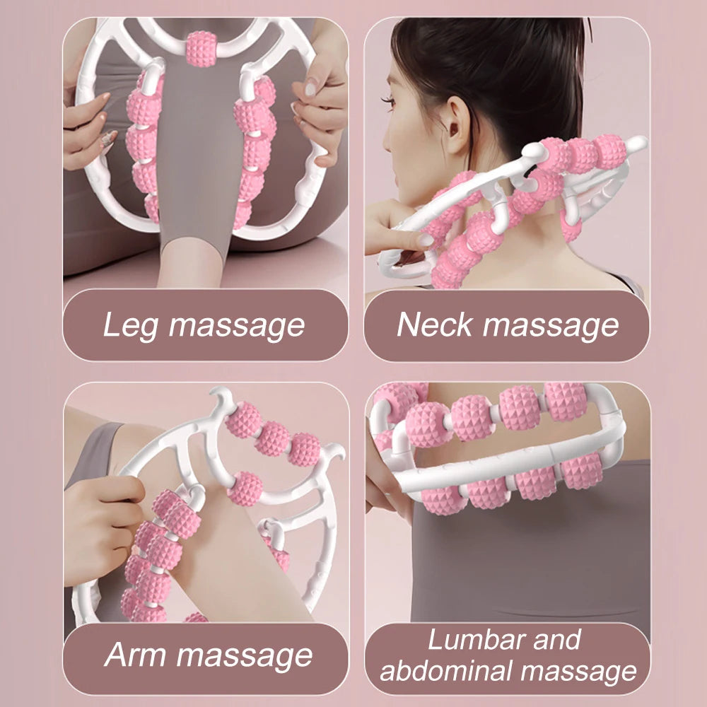Newest 20 Wheel Annular Leg Clamp Massager Anti-cellulite Massager AliExpress