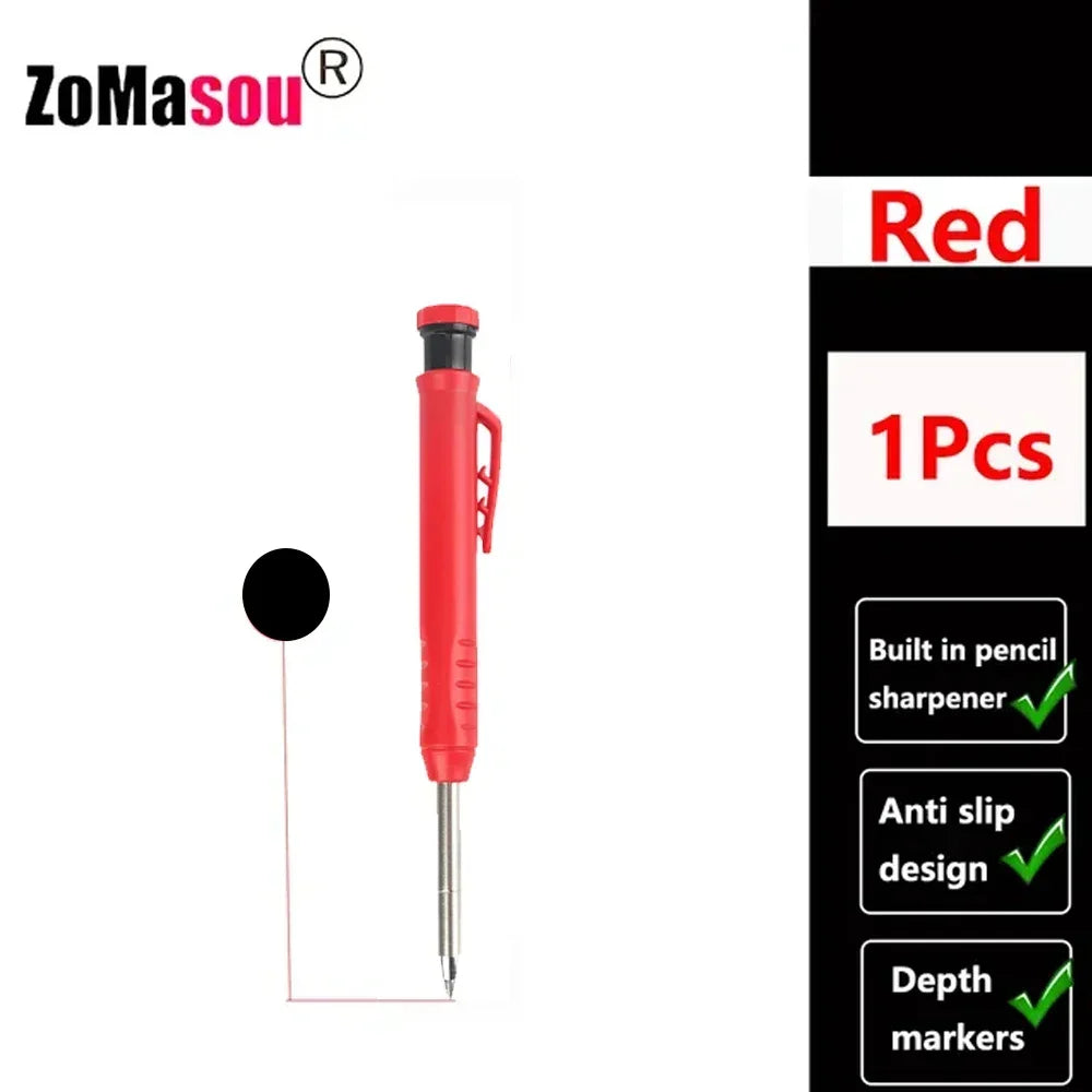 PrecisionMark Carpenter Pencil: Sharp Lines, Every Time! Zomasou Factory Store