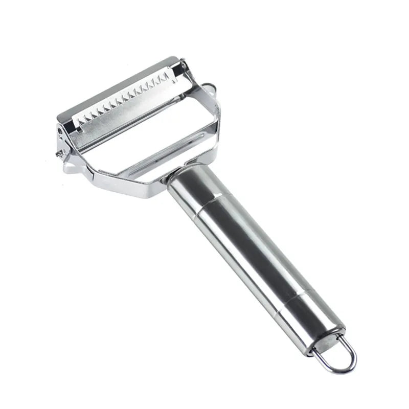 Kitchen Vegetable Peeler Stainless Steel Melon Planer Double-Head Peeler Fruit And Vegetable Peeler