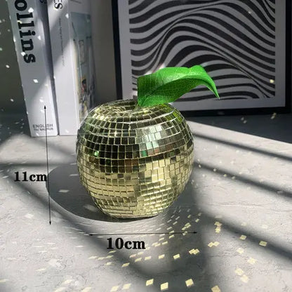 Disco Banana Apple Art Home Decoration Mirror Reflective Disco Decor AliExpress