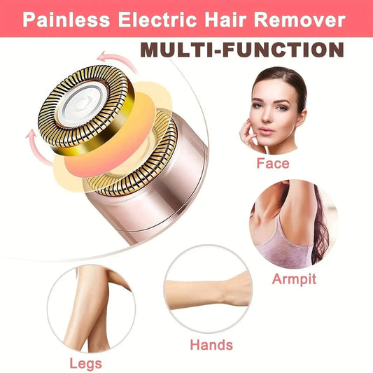 Portable Painless  Electric Hair Remover For Women Stone's Store