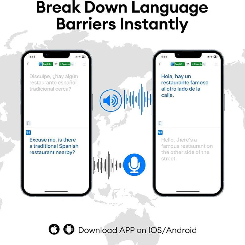 PAXA SpeakMate™ – AI Earbuds for 145 Languages