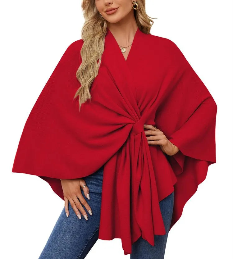 Luxury Poncho Shawl Wrap – Ultra-Soft & Stylish Cover-Up!
