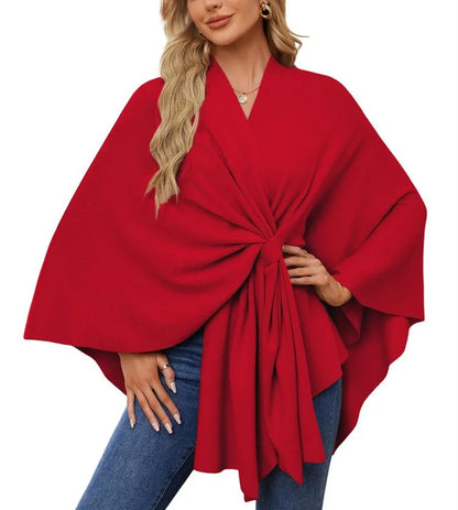 Luxury Poncho Shawl Wrap – Ultra-Soft & Stylish Cover-Up!
