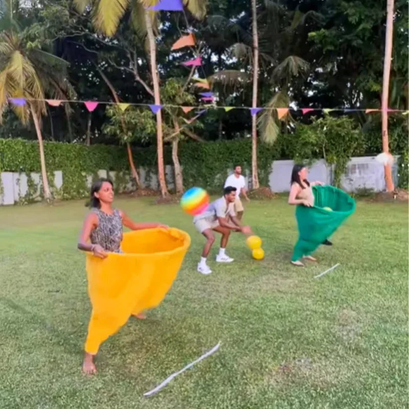 Éxito de Fiesta: Juego de Césped de las Bragas de la Abuela