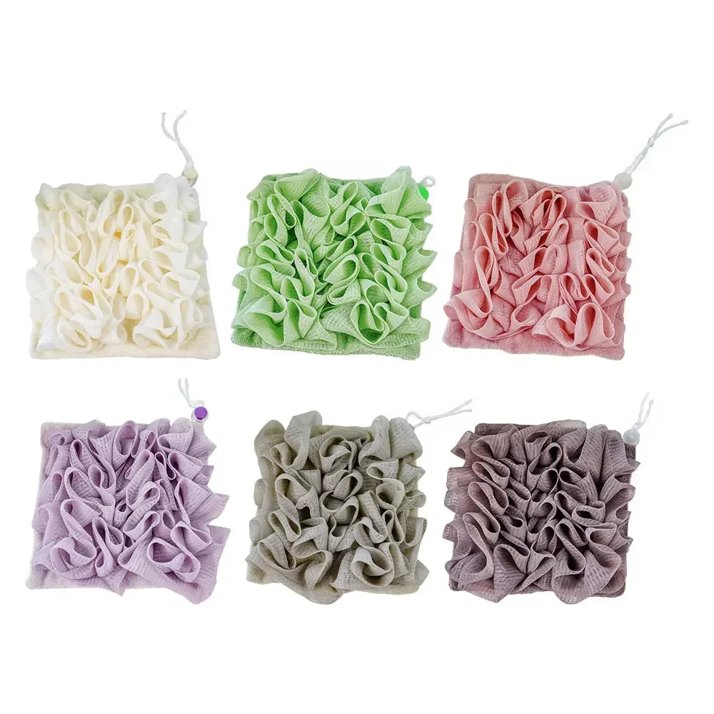 FoamGlow™ 2-in-1 Bath Sponge 🛁 — Deep Clean & Rich Lather
