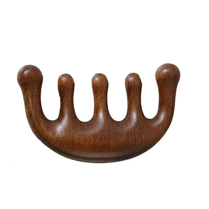 Massage Comb Head Massager Sandalwood Five Tooth Comb Whale Comb Scalp AliExpress