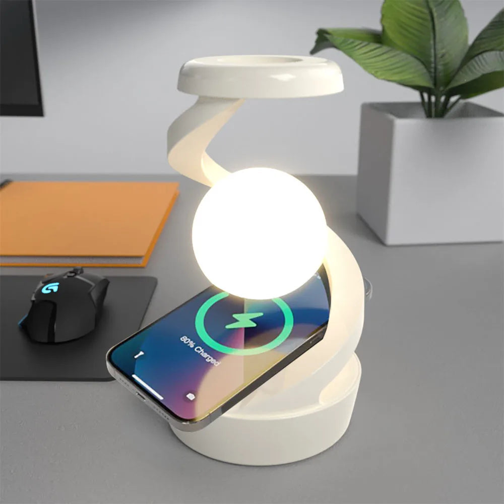 Rotating moon desk lamp ICSATMA Store