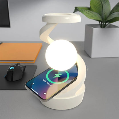 Rotating moon desk lamp ICSATMA Store