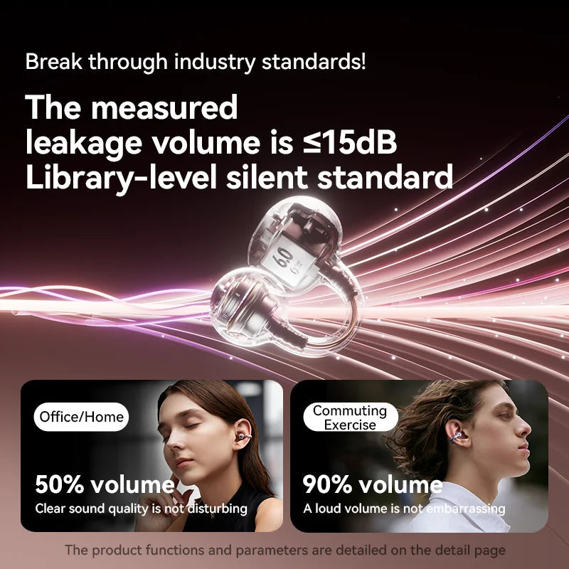 AirClip Beats – Open-Ear Freedom, Wireless Power Sanag Official Store