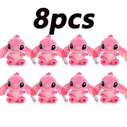 12cm 20cm 25cm Stitch Stuffed Plush Models Cartoon Stuffed Plush Dolls Anime Plush Baby Toys Kawaii Kids Birthday Gift