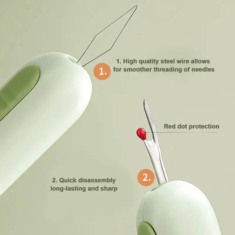 QuickFix 2-in-1 Needle Threader & Seam Ripper Top One Outdoor Supplies Store