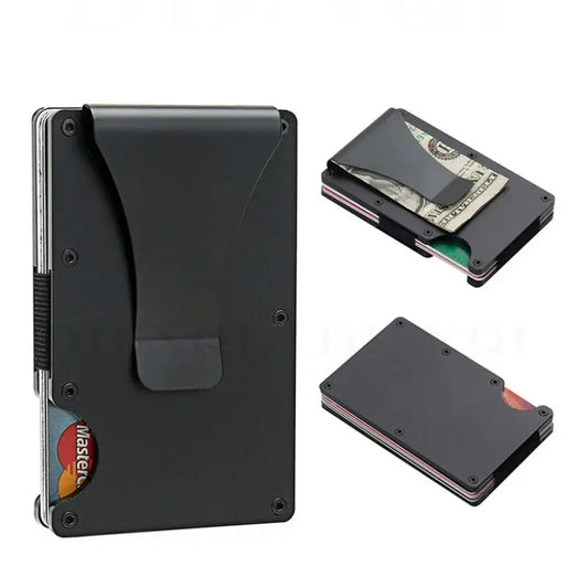Slim Wallet For Men - Front Pocket RFID Blocking Minimalist Wallet For