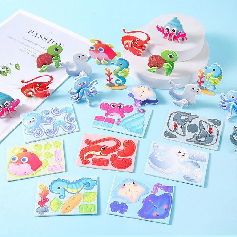 Smart Build & Learn Puzzle – 3D Fun for Growing Minds!