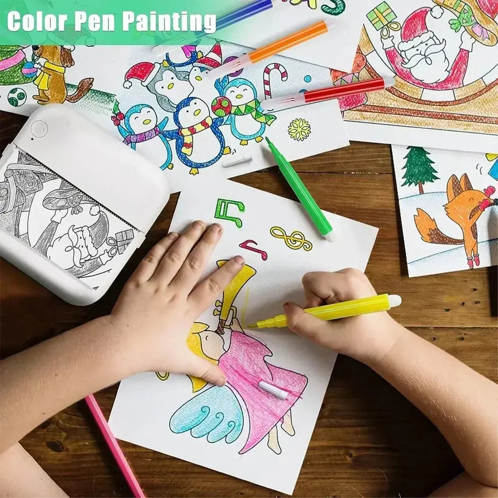 Thermal Paper MINI Printing Self-adhesive Label Sticker For Mini AliExpress