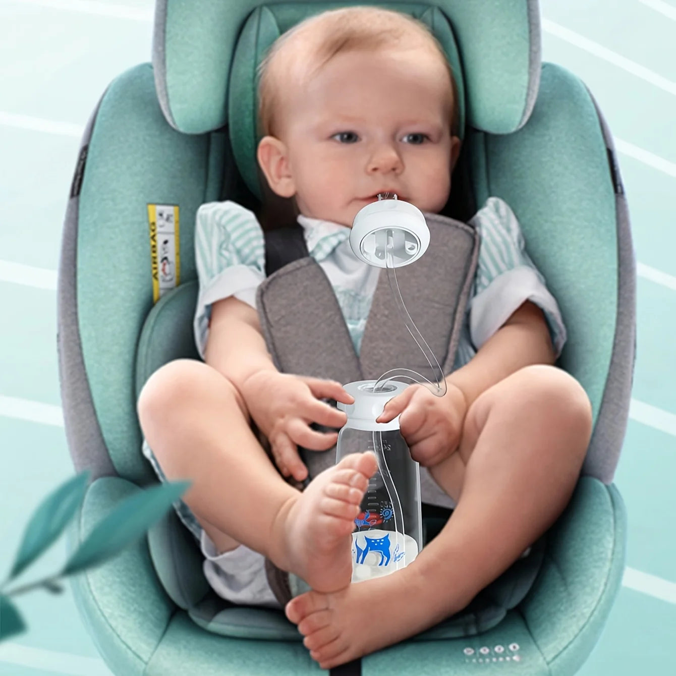 FreeFeed™ Baby Bottle 🍼✨ — Hands-Free Feeding Made Easy