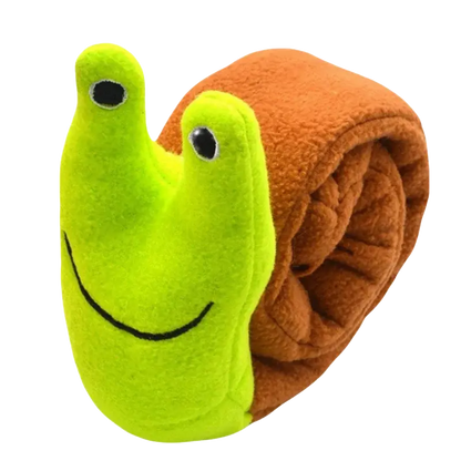 Dog Puzzle Feeder Interactive Toy Indestructible Plush Sound Squeak