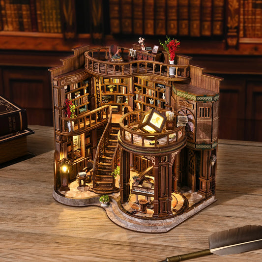 StoryScape™ Sala de libros en miniatura 🌙📚 Un pequeño mundo de maravillas