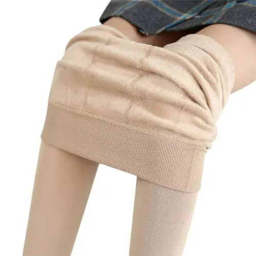  View details for Women Winter Leggings Warm Leggins High Waist Solid Color Velvet Women