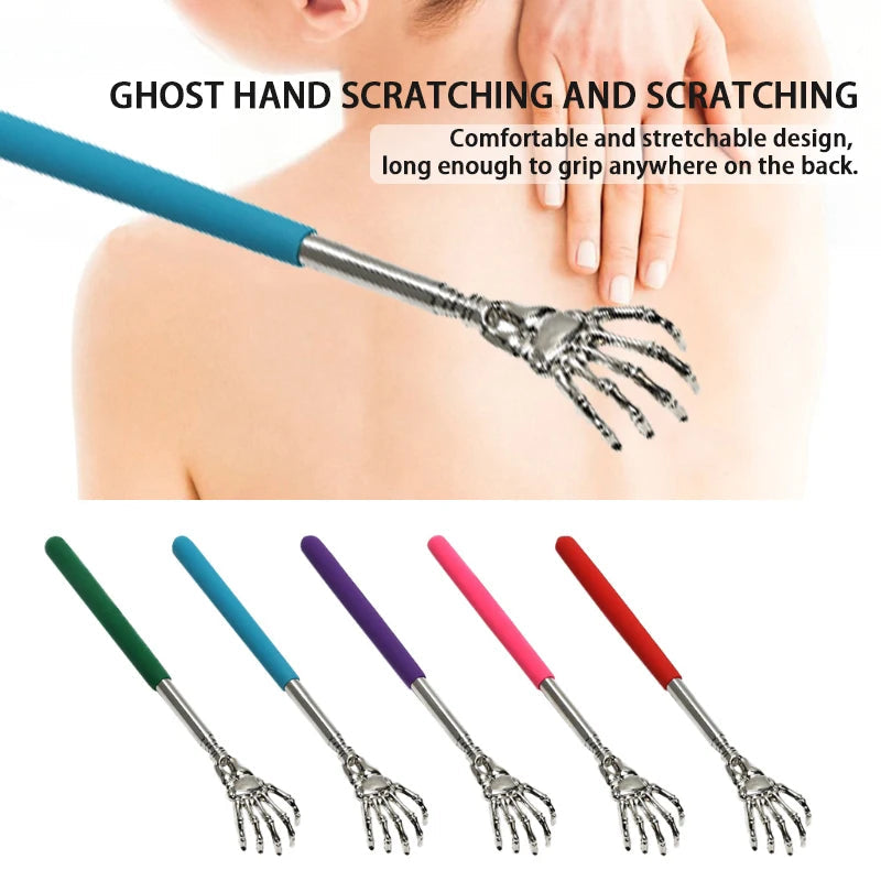 Retractable Stainless Steel Claw Massager For Back Massage Promotion Tools Blood Circulation Relax Health Back Scratcher Tool Stone's Store