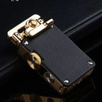 CHIEF New Metal Rocker Kerosene Lighter Creative Rocker Ignition Fashion Leather Lighter High-end Men's Gift Hello My Friend Boutique Store