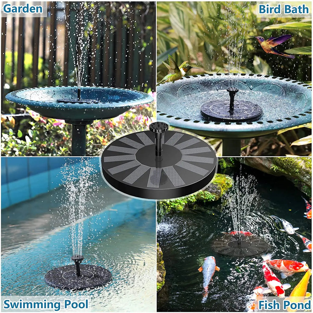 AquaSun™ Solar Fountain 🌞💧 — Effortless Outdoor Water Flow