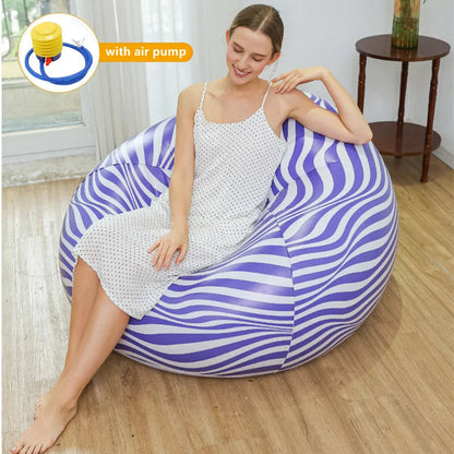Large Lazy Inflatable Sofa Chairs YiCheng Home Store