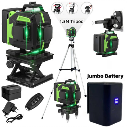 tripod/nivel a laser 16 Lines Laser profesional Level green line Self-leveling 360 autonivelant Shop1103845890 Store