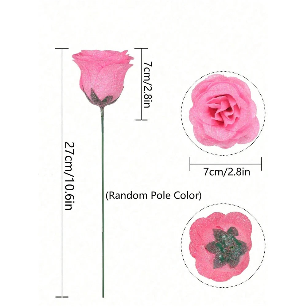 SparkleFocus™ Ramo de Rosas Eternas con Purpurina 🌹✨