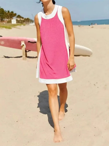 Versatile Vibe: Sleeveless Top & Skirt/Shorts Set