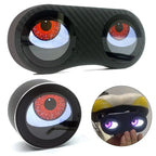 Bicycle Tail Rear Light Motorcycle Devil Eye Rear Light Waterproof USB Cycling Taillight Bike LED Lights Motorbike Accessories