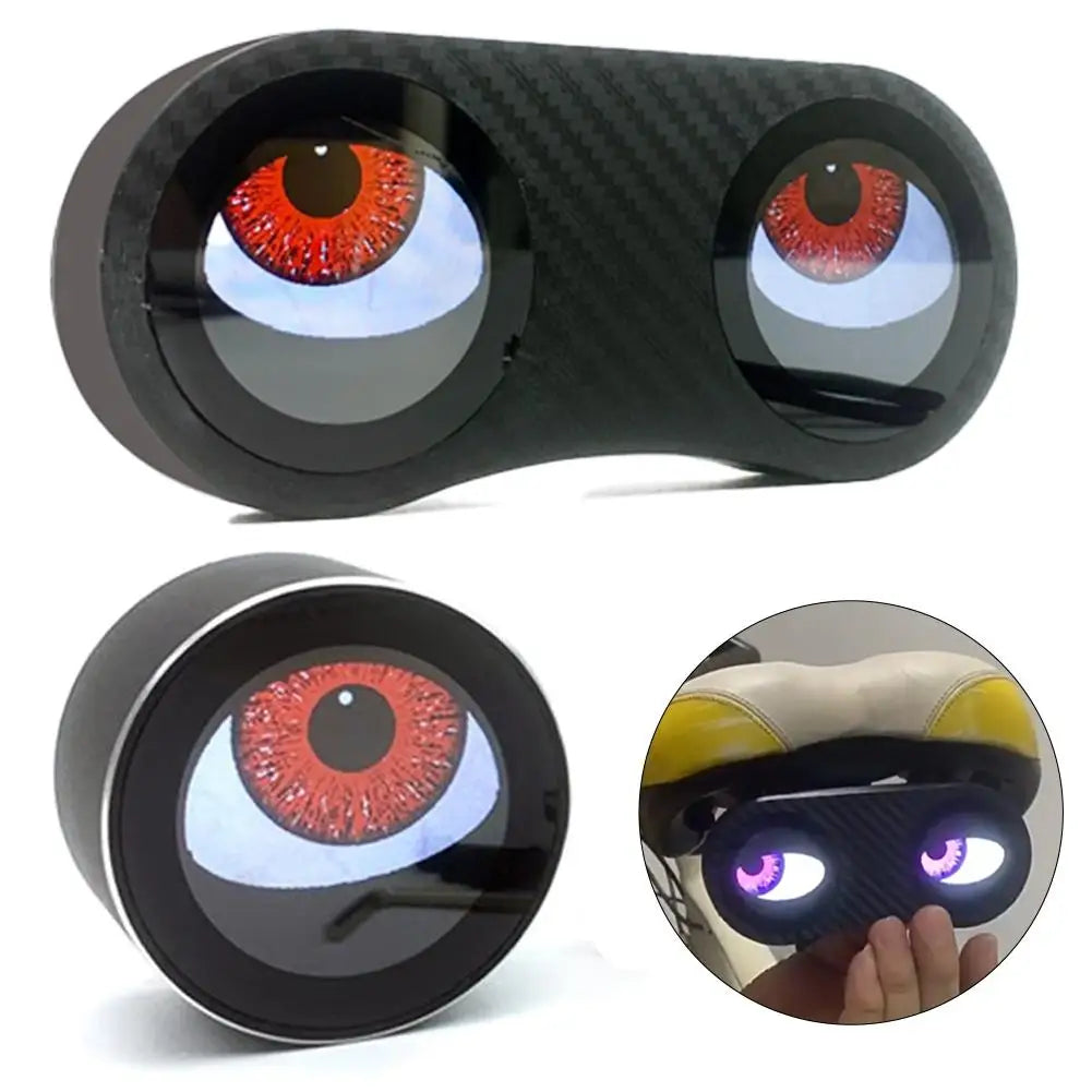 Bicycle Tail Rear Light Motorcycle Devil Eye Rear Light Waterproof USB Cycling Taillight Bike LED Lights Motorbike Accessories