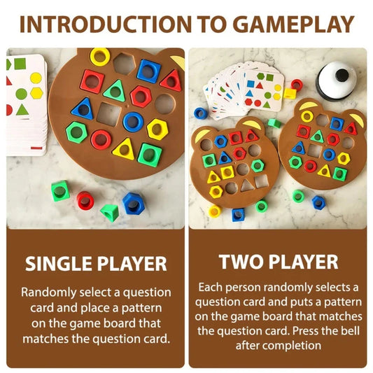 Shape & Learn: Fun Matching Game for Kids