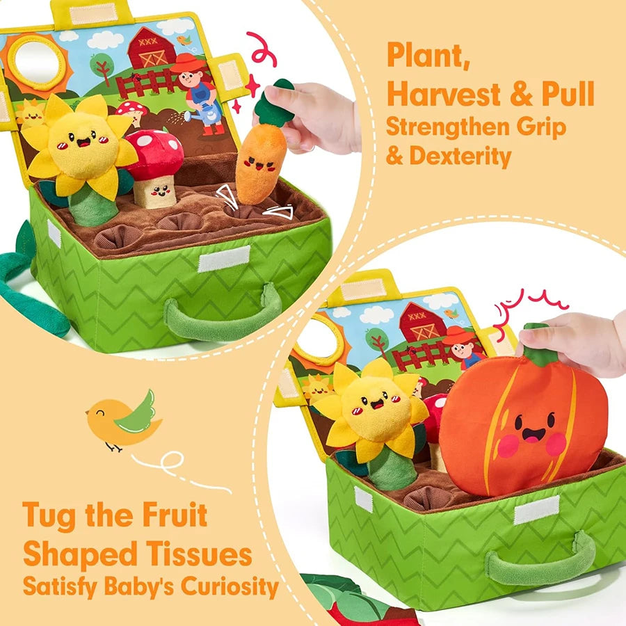 VeggieFun™ Sensory Garden 🌽✨ — Hands-On Learning for Babies